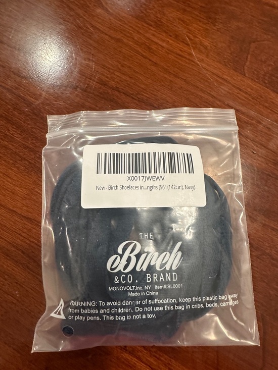 Black and White Shoelaces - Picture 4 of 8